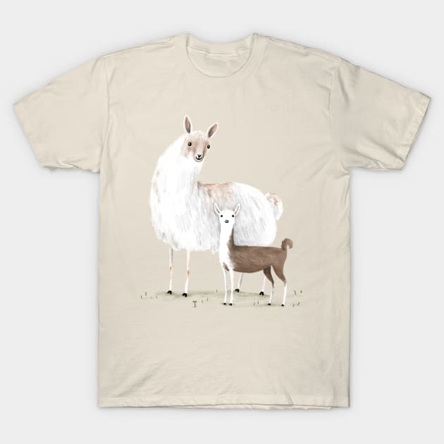 Llama Mama T-Shirt by Sophie Corrigan